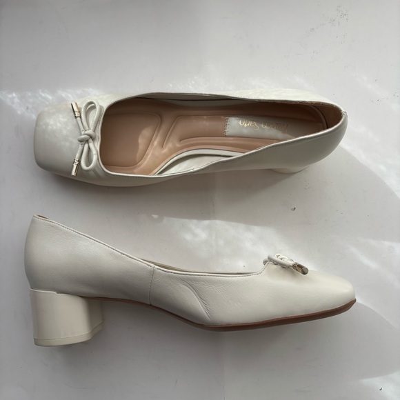 Franco Sarto Women's‎ Classic Square Toe Pump Sz 8M - Picture 4 of 8